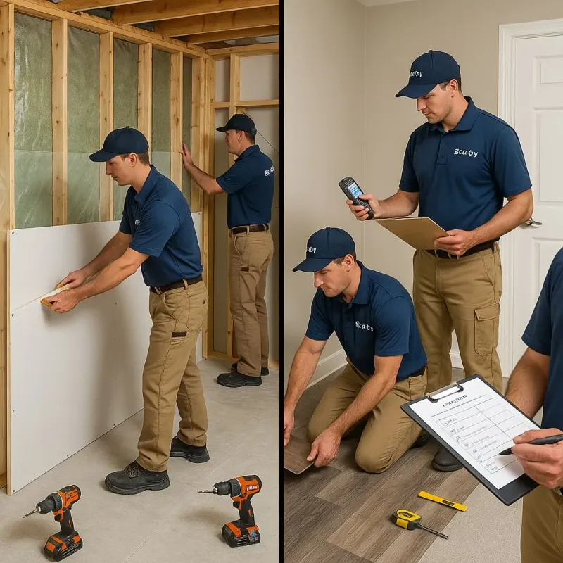 Repairs and Reconstruction process in Hollister, MO